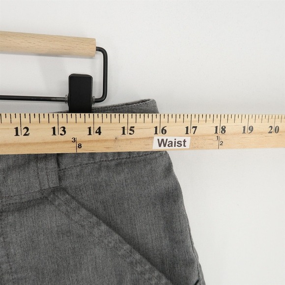 NAU Amble Shorts Mens 32 Gray Lightweight - Picture 3 of 6